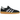 Baskets Adidas Handball Spezial Black Light Violet en vue latérale avec empeigne en daim noir, bandes violettes et semelle en gomme.