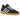 Adidas Handball Spezial Black Light Violet baskets vue latérale avec empeigne en daim noir, bandes en cuir violet et semelle gomme marron