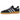 Adidas Handball Spezial Black Light Violet baskets vue latérale avec empeigne en daim noir, détails violets et semelle en gomme classique