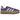 Adidas Gazelle Bold Collegiate Purple Wonder White baskets en vue laterale avec daim violet, details en cuir blanc et semelle triple