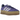 Adidas Gazelle Bold Collegiate Purple Wonder White baskets de profil avec daim violet, details blancs et semelle plateforme en gomme