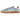 Adidas Handball Spezial Clear Sky White Warm Sandstone baskets vue latérale en daim bleu clair avec bandes blanches bandes et semelle en gomme classique