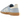 Adidas Handball Spezial Clear Sky White Warm Sandstone baskets vue latérale avec empeigne bleu clair, détails blancs et semelle en gomme
