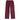 adidas x Thug Club Teamgeist Sweatpants Maroon baskets de profil avec un tissu bordeaux et des details blancs