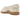 adidas Taekwondo Mei Ballet Basketweave Cream White baskets vue latérale avec empeigne tressée crème, semelle fine et laçage minimaliste