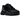 Adidas Adistar Jellyfish Pharrell Williams Triple Black baskets de profil avec une tige et des lacets noirs