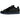 adidas Superstar Sp5der Black baskets vue latérale avec empeigne en cuir noir, bout coquille classique et motif toile d'araignée sur le côté