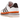 adidas Superstar CLOT by Edison Chen White Coffee baskets vue angulaire avec tige blanche, cuir crème et détails en cuir marron au niveau du talon