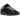 Adidas BW Army Hartcopy Black baskets en vue laterale avec une tige en cuir noir, des details en daim et une semelle en gomme
