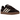 Adidas Gazelle Indoor Wales Bonner Pony Hair baskets vue sous angle avec tige en poil de poney marron, détails contrastés et semelle en gomme