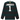 adidas x Willy Chavarria WC Portero Rugby Longsleeve Black baskets de vue de face avec un design noir à manches longues