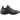 Salomon Speedcross 6 Black Phantom baskets en vue latérale avec une tige noire, des lacets et une semelle crantée