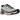 Baskets Salomon XT-6 Gore-Tex NAKED Copenhagen en vue sous angle avec empeigne en mesh beige, détails gris, système de laçage rapide et semelle noire.