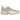 Salomon ACS Pro Vanilla Ice Lunar Rock baskets vue latérale avec empeigne en mesh beige, renforts gris et le système de laçage Quicklace signature