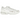 Salomon ACS+ White Silver baskets vue latérale avec empeigne blanche, détails argentés, système Quicklace robuste et semelle en gomme
