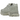 Salomon XT-6 Ghost Grey baskets vue latérale avec empeigne grise en textile et détails synthétiques, système de laçage robuste et semelle durable