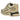 Salomon XT-6 Gore-Tex Safari baskets vue de profil avec une empeigne beige, un système de laçage noir et une semelle extérieure robuste tout-terrain.