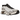 Salomon XT-Slate Advanced Glacier Grey Black baskets vue de profil avec tige en mesh gris, détails noirs et laçage rapide