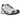 Salomon Speedcross 3 Gore-Tex Lunar Rock Turmeric baskets en vue latérale avec empeigne grise, détails orange, semelle crantée et membrane Gore-Tex.