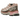 Salomon XT 6 Mahogany Rose Earth Brown baskets vue latérale avec tige en maille rougeâtre, détails bruns et semelle extérieure robuste
