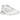 Salomon XT-Whisper White Lunar Rock baskets vue latérale dans un coloris neutre blanc et gris avec une semelle résistante et système de laçage Quicklace