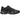 Salomon XT Whisper Black Asphalt baskets en vue latérale, mettant en valeur une tige noire et grise épurée, un laçage technique et une semelle robuste.