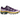 Salomon XT-6 Crown Jewel Lemon baskets vue latérale avec empeigne en mesh violet, détails jaunes et semelle extérieure robuste