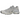 Baskets Salomon XT-Whisper Silver Lunar Rock vue latérale avec détails argentés, tige en mesh technique et semelle extérieure robuste aux tons gris
