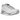 Salomon XT-4 OG Lunar Rock Alloy Silver baskets vue latérale avec empeigne en mesh argent métallisé, système de laçage rapide et semelle robuste