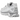 Salomon XT-4 OG Lunar Rock Alloy Silver baskets vue latérale avec empeigne grise en textile, semelle en caoutchouc durable et logo Salomon.