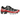Baskets Salomon XT-6 Gore-Tex Black Flame Scarlet vue latérale avec empeigne noire, accents rouges et système de laçage technique.
