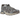 Baskets Salomon XT-Whisper Falcon Pewter vue latérale avec empeigne grise texturée, système de laçage et semelle robuste à motifs dans des tons terre.