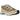 Salomon XT-6 Coyote Brown Sahara Sun baskets vue latérale, mettant en valeur la tige résistante dans des tons terreux et le système de laçage Quicklace