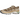 Baskets Salomon XT-6 Coyote Brown Sahara Sun en vue inclinée, avec ses tons bruns caractéristiques, sa tige en maille et son système de laçage.