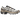 Salomon XT-6 Vanilla Ice Black Silver Cloud baskets de profil avec une tige en mesh beige, des details noirs et une semelle crantee