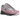 New Balance 1000 Pink Metallic Silver baskets vue angulaire avec détails métalliques brillants, empeigne en mesh et semelle extérieure robuste.