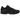 New Balance 1906D Protection Pack Black Leather baskets en vue angulaire avec des panneaux en cuir noir robuste et une semelle détaillée.