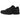 New Balance 1906D Protection Pack Black Leather baskets, vue latérale montrant des superpositions en cuir noir brut, une tige en mesh et une semelle.