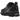 New Balance 1906R Black Grey baskets en vue angulaire avec tige en mesh noir, détails en cuir gris et semelle intercalaire N-ergy