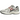 New Balance 1906R Silver Classic Crimson baskets vue latérale avec mesh argenté, détails rouges et semelle extérieure N-ergy amortissante