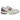 New Balance 1906R Sea Salt Radiant Purple baskets vue latérale avec empeigne en mesh blanc, détails violets et semelle intercalaire beige cassé.
