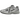 New Balance 1906R Harbor Grey baskets en vue latérale avec empeigne en maille grise, détails argentés et semelle à amorti robuste