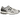 New Balance 1906R Silver Black baskets en vue profilée angulaire avec mesh argenté métallisé, détails noirs et semelle amortissante robuste.