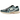New Balance 1906R Footpatrol X-Ray baskets vue latérale avec empeigne bleu clair, détails argentés et semelle intermédiaire grise