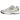 New Balance 1906R White Rain Cloud Silver Metallic baskets vue latérale avec détails en mesh, empiècements argentés et semelle blanche