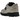 Baskets New Balance 1906R Light Mushroom Black en vue latérale avec empeigne en mesh beige, détails noirs et système de laçage N-Lock caractéristique.