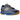 Baskets New Balance 1906R Action Bronson Medusa Azul en vue angulaire avec tige en mesh multicolore, détails vert néon et semelle robuste