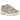 New Balance 1906R Polka Dot Moonrock baskets vue latérale angulaire mettant en valeur la tige beige, le motif à pois et la semelle structurée.