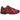 New Balance 1906R Zalando Trail Mix Maroon Pink baskets en vue latérale avec mesh bordeaux, détails roses et semelle intermédiaire blanche amortissante.