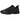 New Balance 1906R Black Patent baskets vue de profil incliné avec empeigne en cuir verni noir, coutures détaillées et semelle intermédiaire amortie